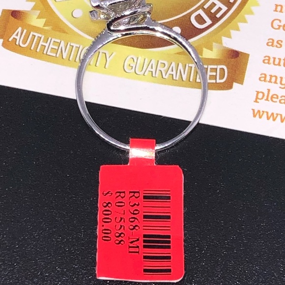 Real Diamond Made In Turkey exclusive design not CZ all natural genuine diamond - Picture 9 of 9